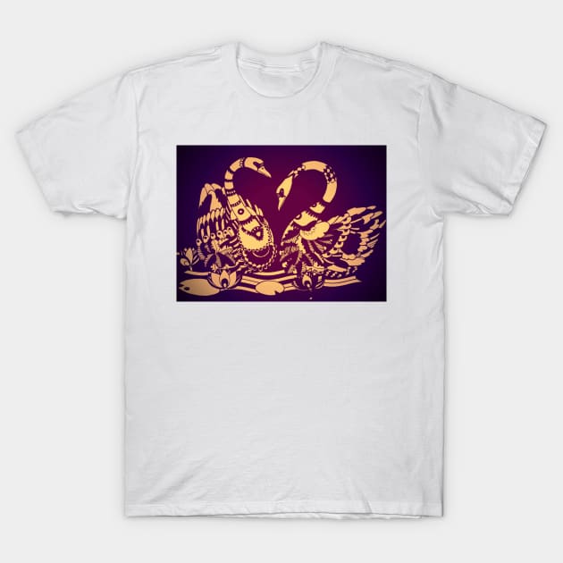 swans T-Shirt by MGphotoart